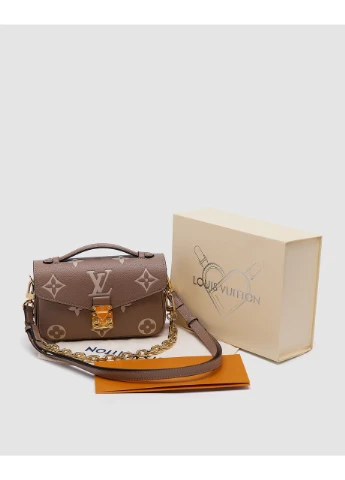 Сумка LOUIS VUITTON Pochette Métis East West Bag Beige Луї Віттон No Brand (377508068)