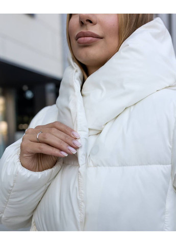 Молочный зимний Пуховик Geran