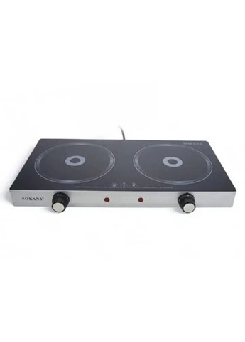 Плита SK-224 индукционная, на 2 конфорки, 2400 Вт (SK-224) Sokany (370977309)
