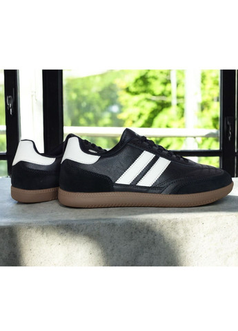 Чорні Осінні кросівки натуральна шкіра American Club 32B