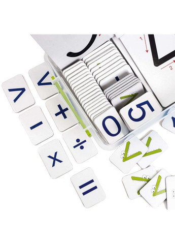 Демонстрационный магнитный набор цифр и математических знаков VT5555-02 Vladi toys (360730324)