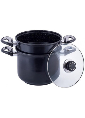 Пароварка Andrews 1-уровневая Ø28см (10л), углеродистая сталь. Kamille (330134732)