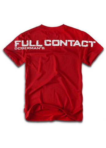 Червона футболка Dobermans Aggressive