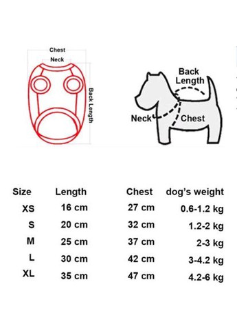 Костюм для собак із сумкою, XL No Brand (368711138)