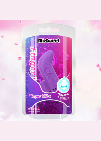 Насадка на палец с вибрацией MisSweet "Finger Vibe Purple" Chisa (302820479)