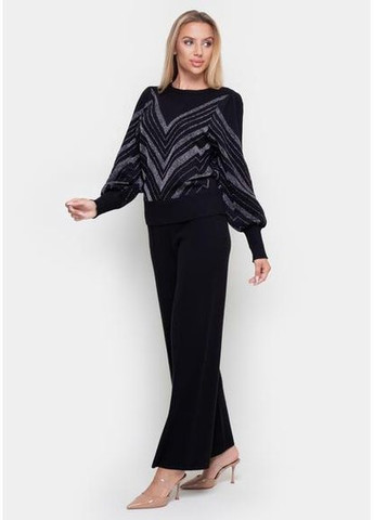 Черный свитер от 110-6213c-87 black sam onesize Samange