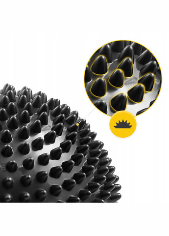 Полусфера массажная балансировочная Balance Pad 16 см 2 шт массажер для ног, стоп Black () 4FIZJO P-5907739310484 (345714785)