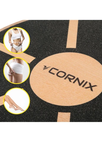 Балансировочная платформа круглая, деревянная Cornix XR-0502 (402933398)