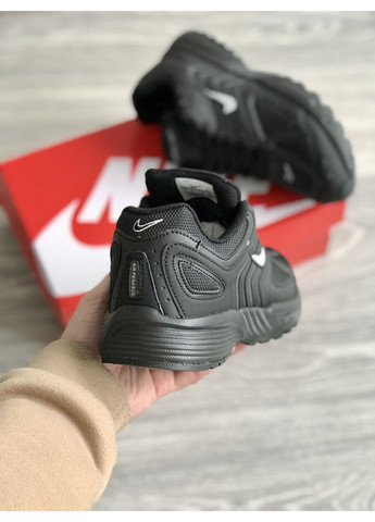 Черные демисезонные кроссовки мужские nike air pegasus 2k5 gore-tex black | найк аир пегасус 2k5 термо черные No Brand