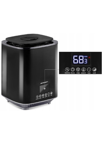 Ультразвуковой увлажнитель воздуха с функцией ионизации ароматерапии дисплеем гиростатом гигрометром 25 Вт (478715-Prob) Unbranded (309146807)