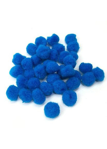 Помпоны для творчества 1,5 см, 50 шт/упаковка синие Plus-plus (360890808)