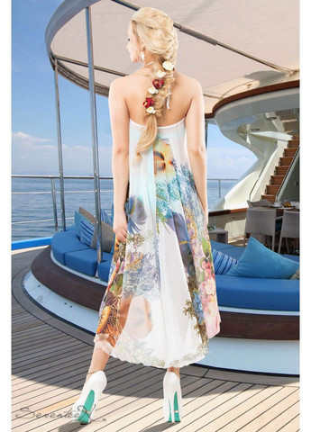 Белое платье-пляж 646.1436 Seventeen