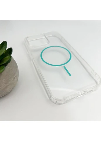 Чохол Acrylic Thin Magnetic для Apple iPhone 14 Green No Brand (382863947)