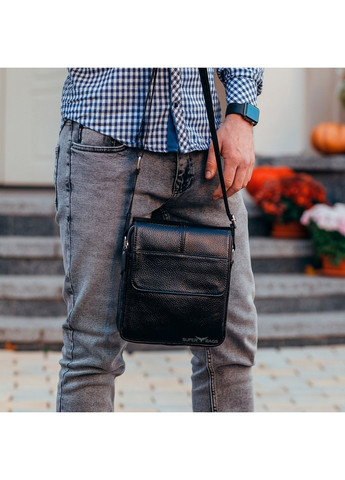 Мужская кожаная сумка через плечо 25х7х20 см Tiding Bag (315873726)