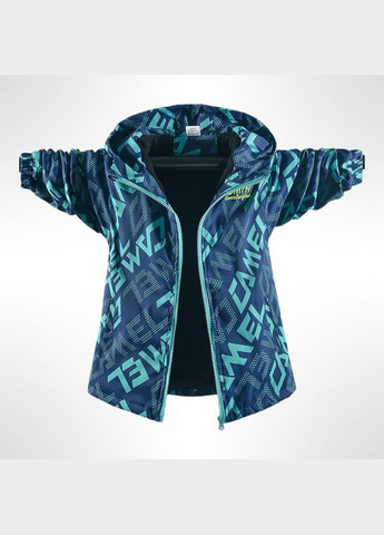 Синя демісезонна вітровка No Brand