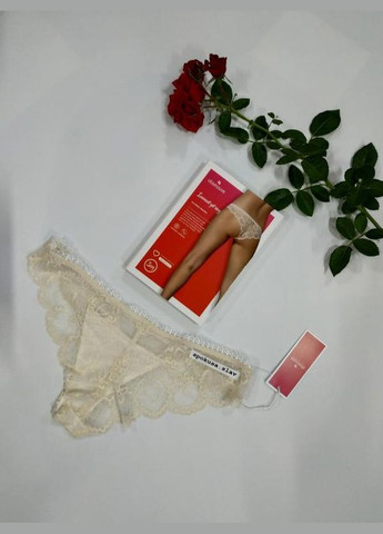 Модні мереживні жіночі трусики в кольорі екрі Л-ХЛ obsessiv 874-2 Obsessive (324833003)