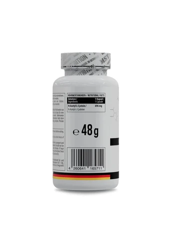 Ацетилцистеїн NAC 696 мг 60 капсул MST (361118988)