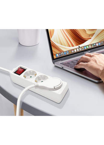 Подовжувач 3-кратний з вимикачем Save Energy 3 м IP20 16A 3680 Вт Extrastar (365807464)