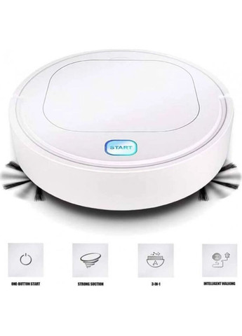 Автоматичний пилосос для сухого та вологого очищення Vacuum Cleaner ES28 білий (2104618603) No Brand (340912469)