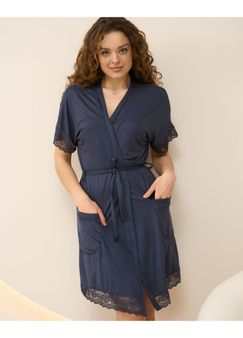 Однотонный комплект халат и сорочка Вискоза Nicoletta (368754389)