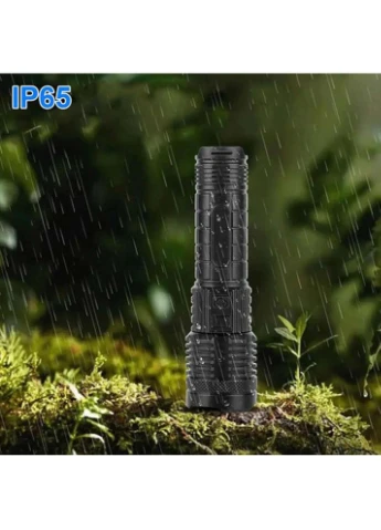 Ліхтар PLD-H007 WHITE LASER LED, Li-Ion акумулятор, Power Bank, індикація заряду, ЗУ Type-C, zoom (47322-007_163) XPRO (392934867)
