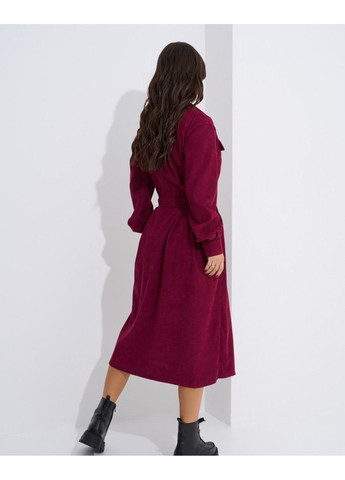 Бордовое повседневный платья sa-561 бордовый ISSA PLUS
