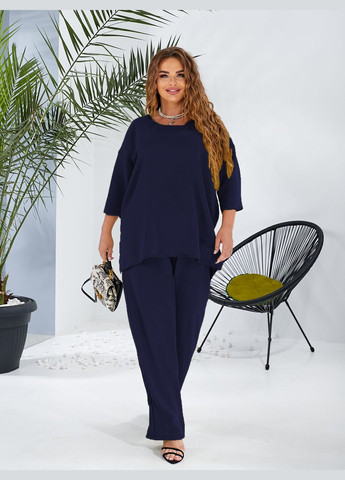 Жіночий літній костюм з крепу Slazer (297890202)