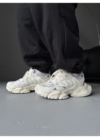 КРОСІВКИ ЖІНОЧІ ADIDAS VENTO XLG DELUXE WHITE/GREY АДІДАС ВЕНТО БІЛІ No Brand білі демісезони (391006680)