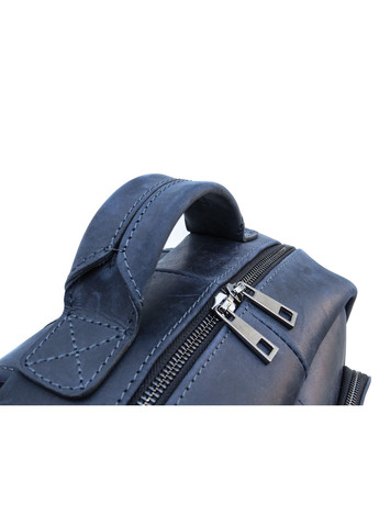 Синій чоловічий шкіряний рюкзак з вінтажній шкіри N1003KB Newery (303830670)
