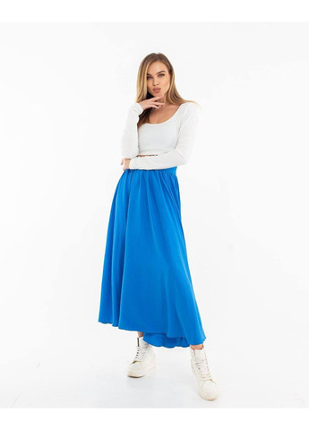 Жіноча легка спідниця міді Fashion (382225081)