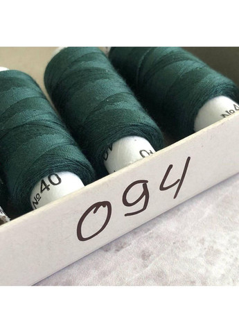 094 Нитки в котушках, для шиття 100% поліестер 40/2 (боб 200м) Plus-plus (354796145)