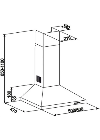 Вытяжка KENT 700 60 IS ELEYUS (380437127)