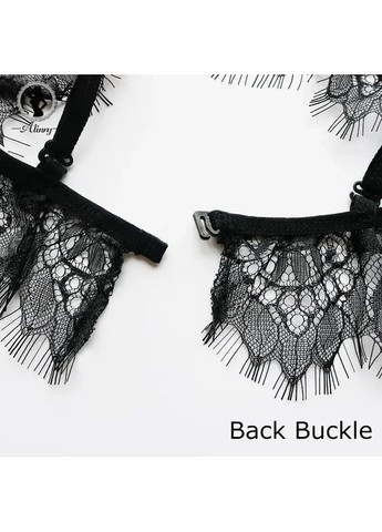 Черный демисезонный сексуальный комплект нижнего белья из мягкого кружева alinry. эротическое женское нижнее белье для обольщения China