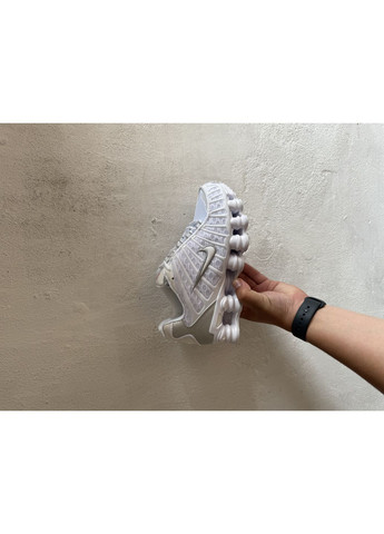 КРОССОВКИ ЖЕНСКИЕ NIKE SHOX TL WHITE SILVER НАЙК ШОКС ТЛ No Brand белые демисезоны (368862189)
