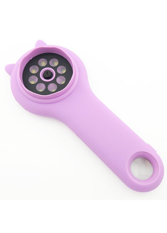 Дитячий цифровий мікроскоп з підсвічуванням і лупою бузковий Losso (367984484)