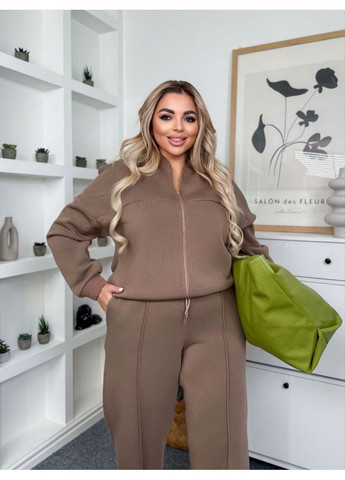 🔥Теплый костюм из тринитки на флисе – комфорт и стиль каждый день (замеры в описании) GD/GL Модний простір (364965544)