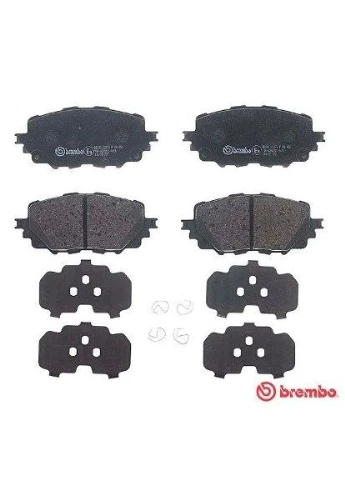 Тормозные колодки дисковые P49 054 Brembo (390278878)