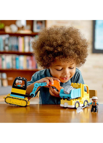 Конструктор DUPLO Грузовик и гусеничный экскаватор (10931) Lego (299666678)