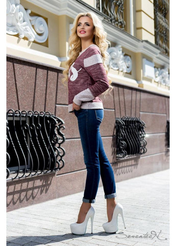 Темно-червоний світшот 688.1874 Seventeen (348134619)