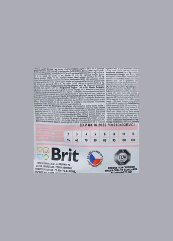 Корм сухой GF VetDiet Cat Hypoallergenic для кошек с пищевой аллергией и непереносимостью с лососем 400 г Brit (342374096)