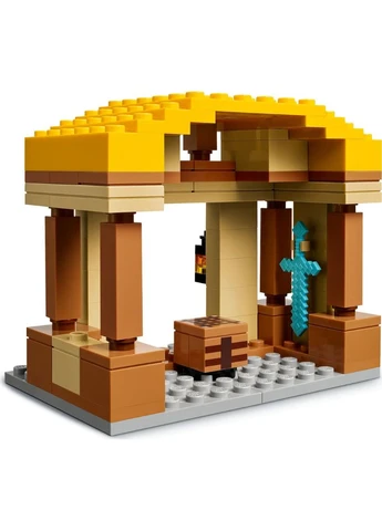 Конструктор Minecraft Напад на село з повітряною кулею Ґаст (21273) Lego (389201208)