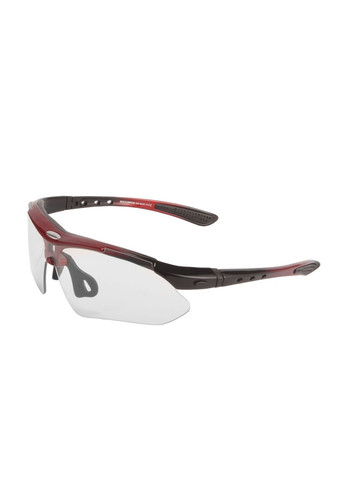 Сонцезахисні окуляри -10141 Червоні із чорним. фотохромна захисна лінза з діоптріями Rockbros (280826745)