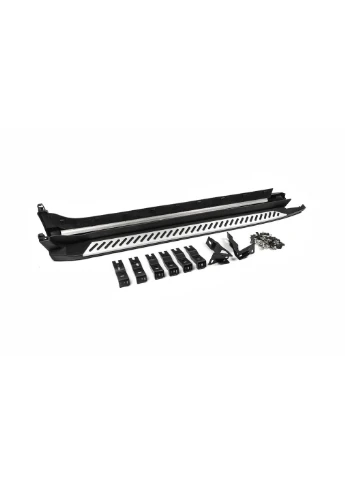 Оригінальні пороги V2 (2 шт, алюміній) для BMW X4 F26 2014-2018 рр OEM (392197955)