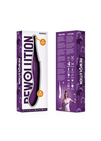 Кліторальний вібростимулятор фіолетовий Rewolution Rewomagic Stimulator 18+ Kiko Milano (297365733)