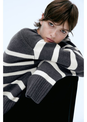 Комбінований демісезонний светр в складі з вовною H&M