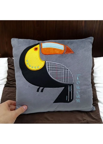 Подушка декоративна "Toucan Birds" (30 см.) (Термін доставки до 10-ти днів!) Tigres (388223351)