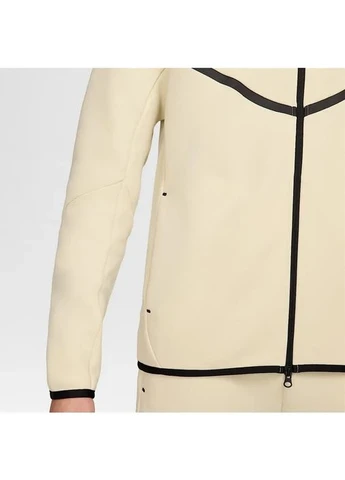 Толстовка мужская Nk Tech Fl. 2025 Beige HV0949-234 Nike (380653692)