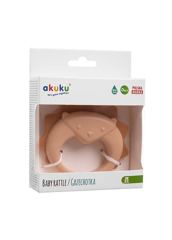 Погремушка-прорезыватель Ёжик () Akuku A0540 (366471564)