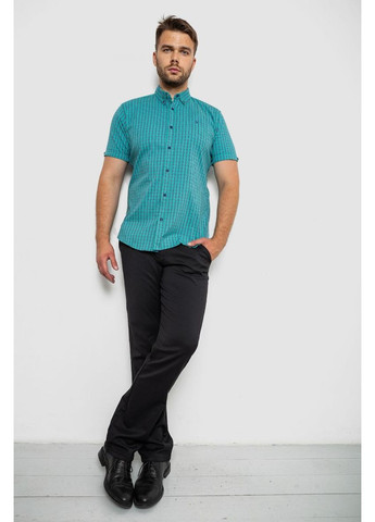 Сорочка чоловіча в клітинку, колір зелений, 214R4564 Ager (369973075)
