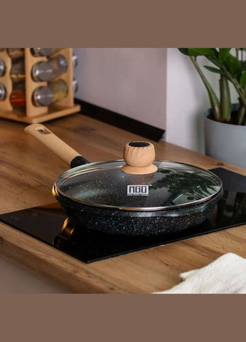 Сковорода универсальная алюминиевая 28 см с антипригарным покрытием. MGC (328604168)